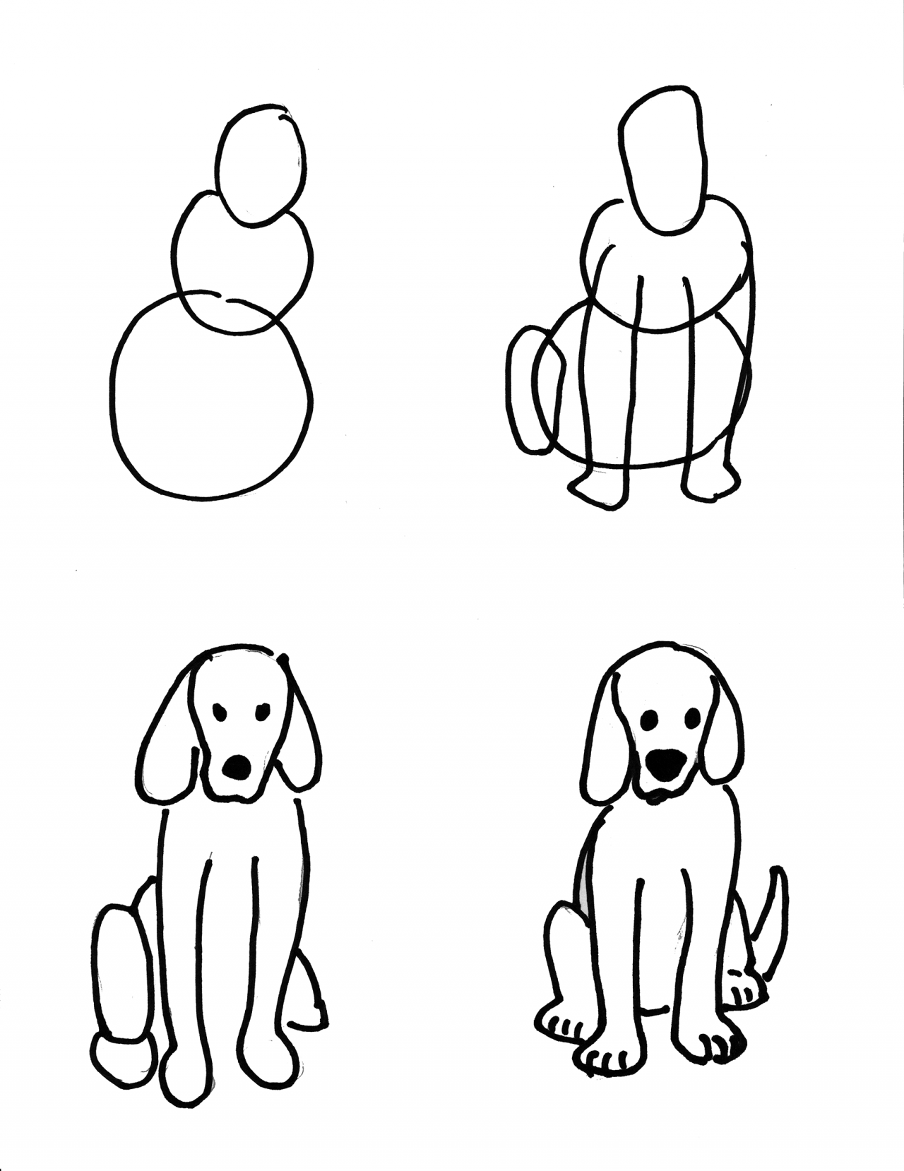 How to Draw Animals from Simple Shapes with Barbara & Artey | Golden ...