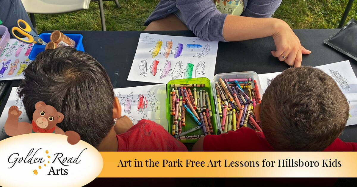 Art in the Park free art lessons for Hillsboro Kids