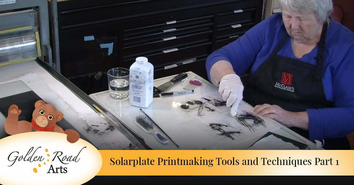 Solarplate Printmaking Tools and Techniques Part 1 