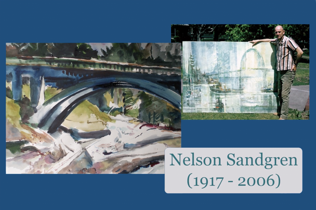 Oregon watercolor artist Nelson Sandgren