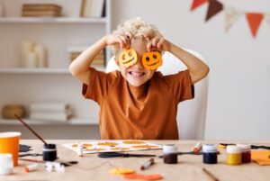 Oregon pumpkin art projects for kids.