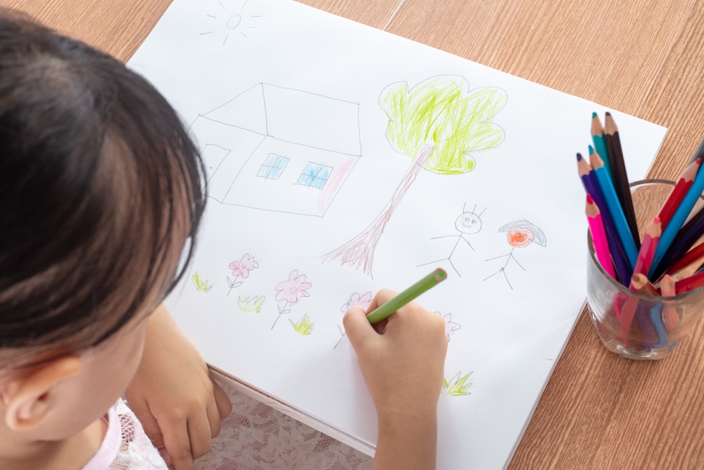 Easy sketch exercises perfect for elementary kids.