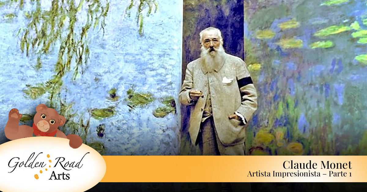 Pintura impresionista de Claude Monet.
