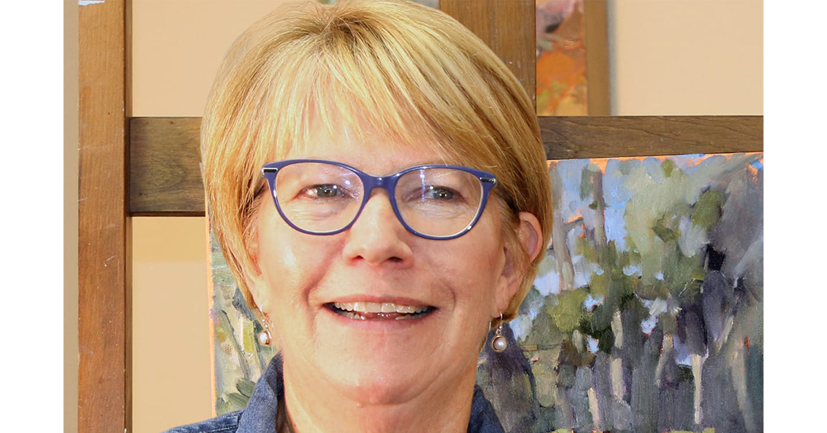 Gayle Pedemonte, landscape painter inspired by changing light.