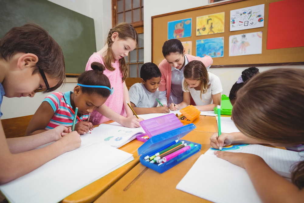 Children’s art helps reading and writing.