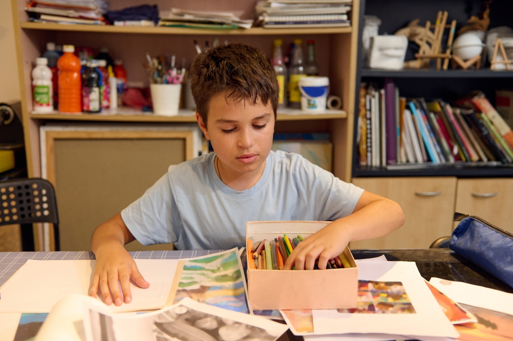 Kids’ art activities that promote independent thinking.
